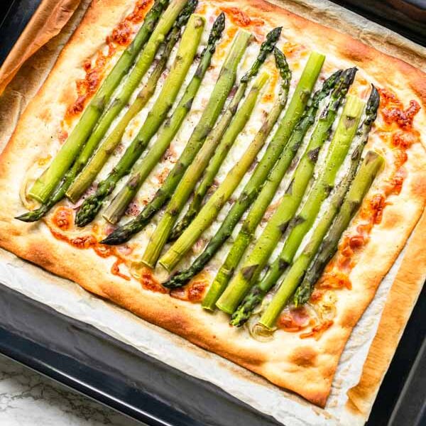 How to make Asparagus And Bacon Puff Pastry Tart All Day In The Oven