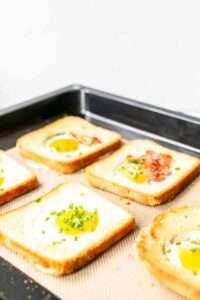 How to Make Sheet Pan Egg In A Hole - All Day In The Oven